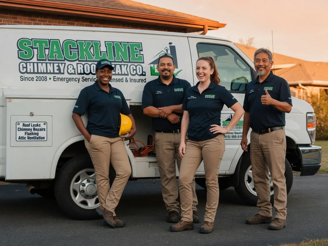Chimney flashing repair company in Rock Falls, IA